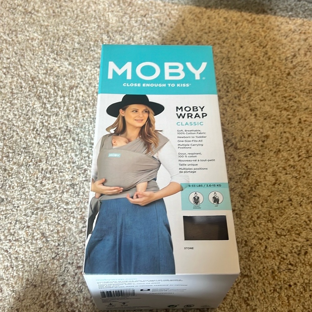Moby nursing cover or wrap